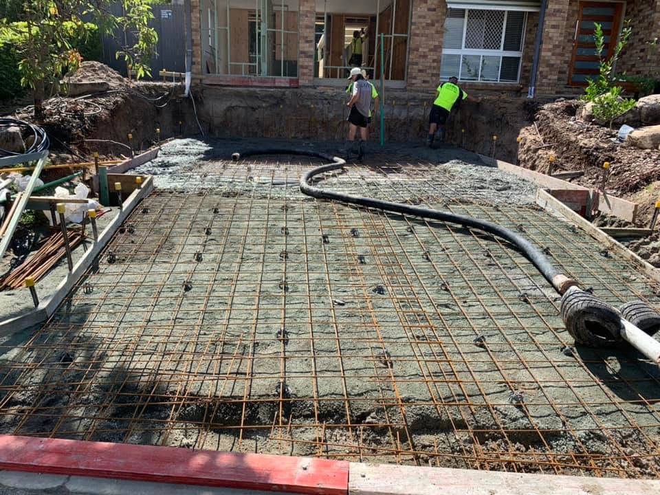 Before: Exposed Aggregate Driveway