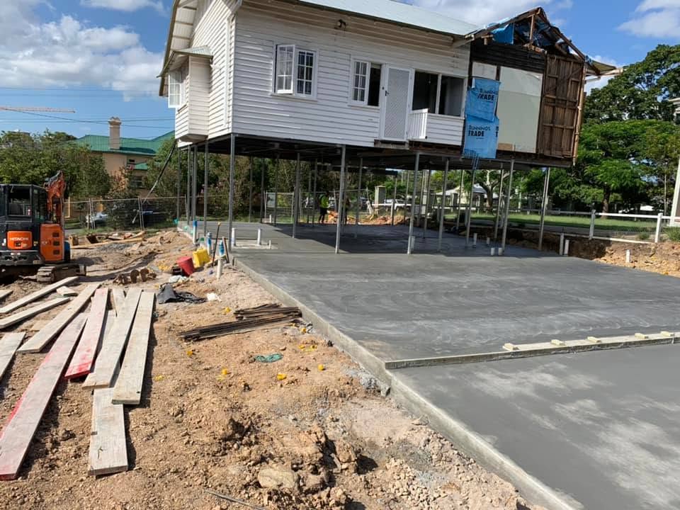 Under-House Slab, Raised Queenslander