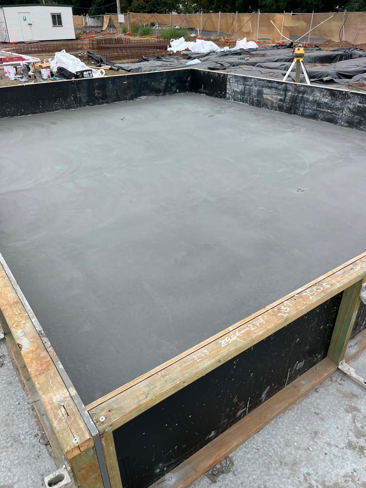 New Service Station Slab in Emerald